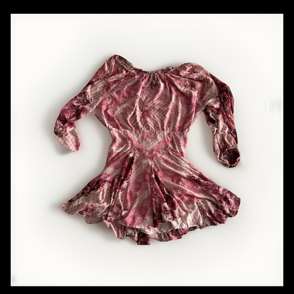 Free People Seven Wonders Mini Dress Sz M NWT - Picture 6 of 9